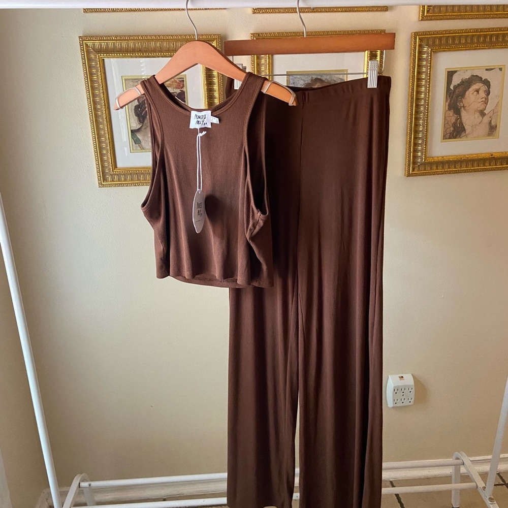 Princess Polly MARNIE SET CHOCOLATE